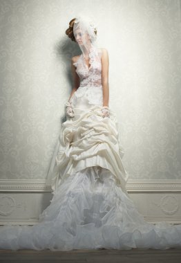 Standing Tall with Veil