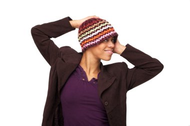 Şirin Afrikalı Amerikalı Kadın