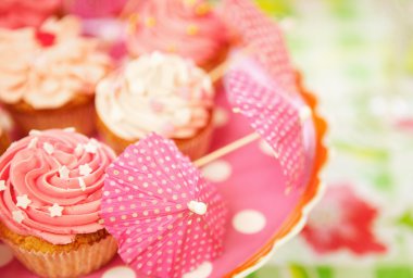 cupcakes doğumgünü partisinde