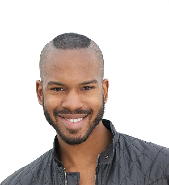 Retrato de um jovem feliz sorrindo — Fotografia de Stock