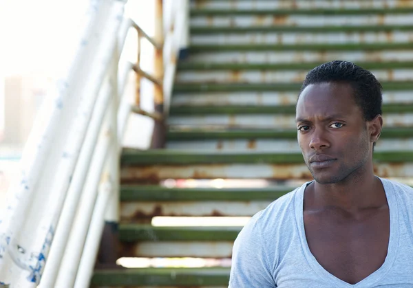 Attractive male model looking at camera — Stock Photo, Image