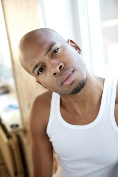 Portrait of a young african american man — Stock Photo, Image