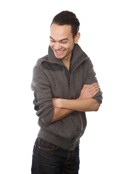 Young asian man smiling — Stock Photo, Image