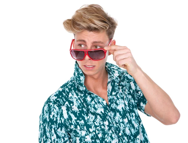 Young man with sunglasses — Stock Photo, Image