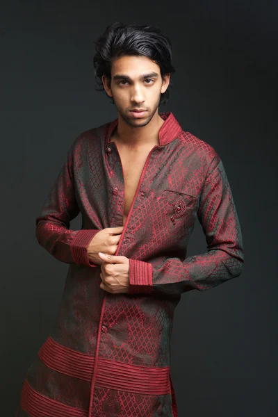 男を着てインド腰布 — ストック写真