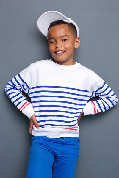 Portrait of a little boy smiling — Stock Photo, Image