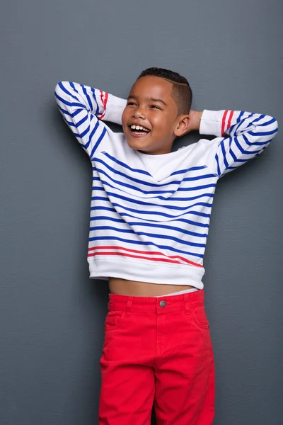 Retrato de un niño riendo —  Fotos de Stock