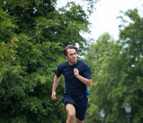 Fast young man — Stock Photo, Image