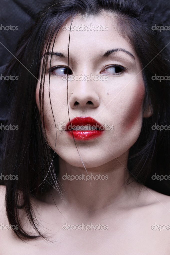 Asiatische Mädchen dicken