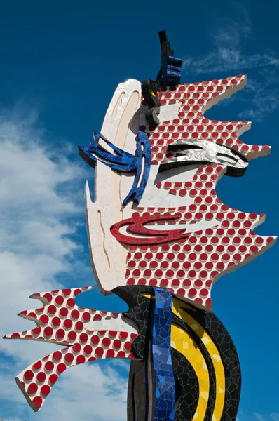 Barcelona-Statue des Pop — Stockfoto