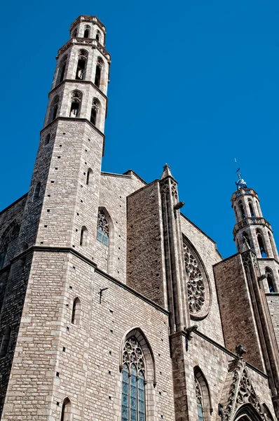 Iglesia de Santa Maria del Mar — Foto de Stock