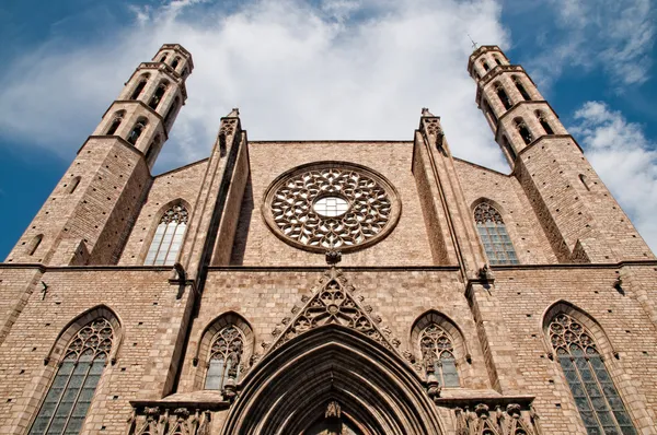 Εκκλησία της santa maria del mar — Φωτογραφία Αρχείου