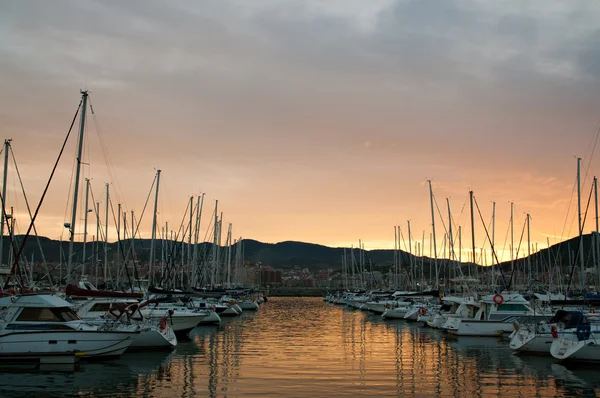 Puerto al atardecer —  Fotos de Stock