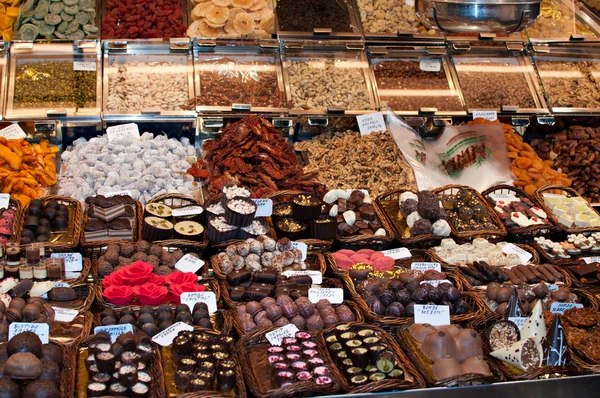 Шоколадный магазин — стоковое фото