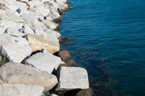 Деталь breakwater — стокове фото