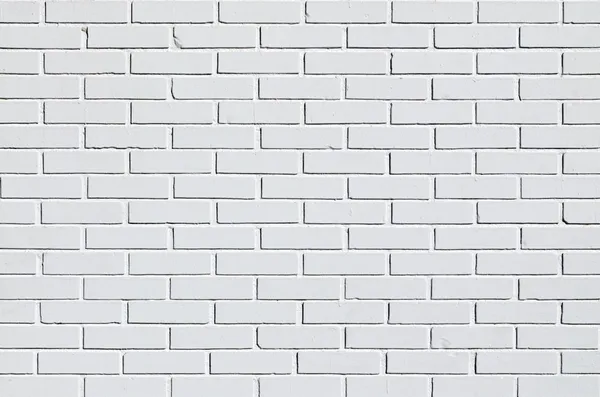 Pared de ladrillo blanco — Foto de Stock