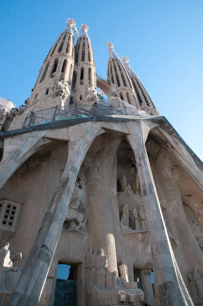 Sagrada Familia (Barcelona), Španělsko — Stock fotografie