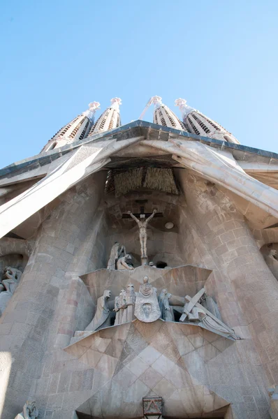 Ισπανία Sagrada Familia (Βαρκελώνη) — Φωτογραφία Αρχείου