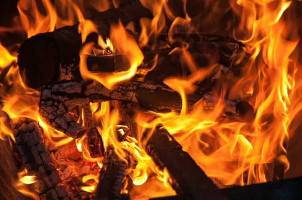 Eld och glöd — Stockfoto