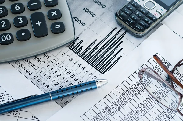 Financial Analysis — Stock Photo, Image