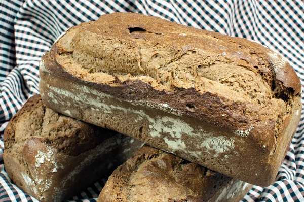 Products made with organic flour — Stock Photo, Image