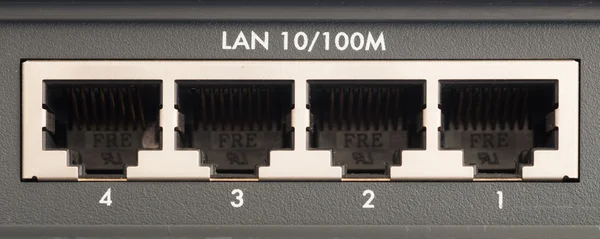 Lan connections — Stock Photo, Image