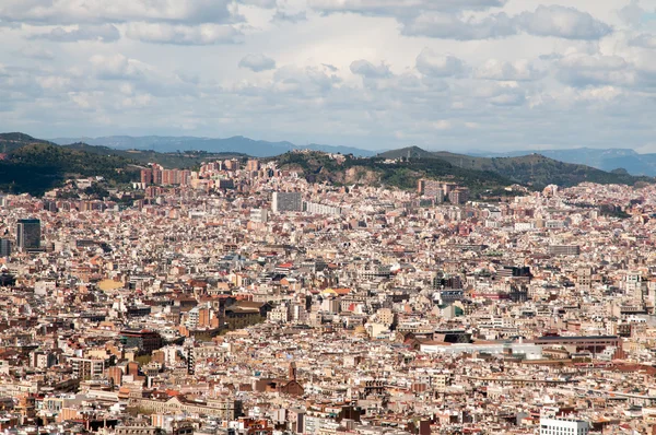 Barcelona from the air — Stock Photo, Image