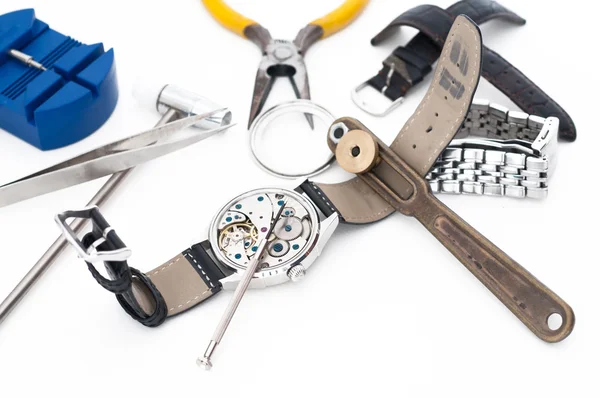 Horlogemaker tools — Stockfoto