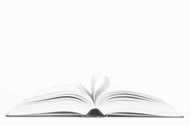 kitap şeklinde kalp