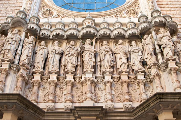 Basilikan i klostret montserrat — Stockfoto