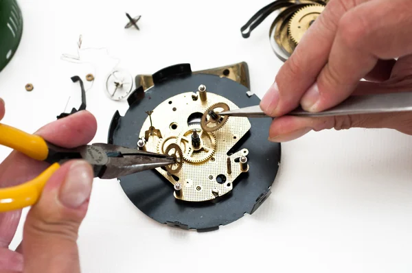 Réparation d'horloge — Photo