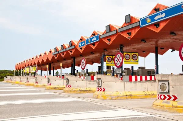 Toll Zone — Stock Photo, Image