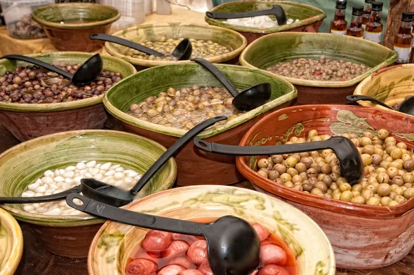 Assortimento di olive — Foto Stock