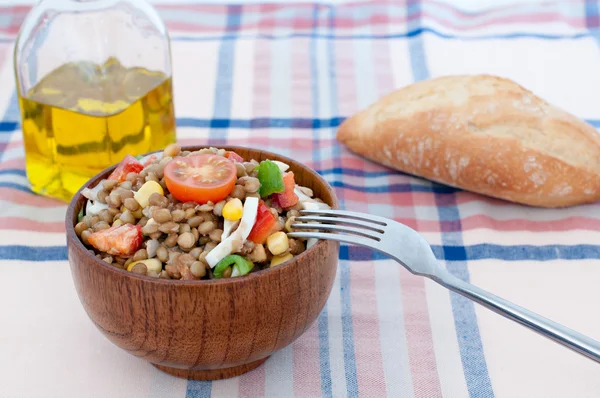 Salade de lentilles — Photo