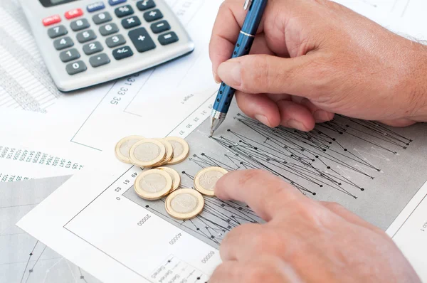 Financial study — Stock Photo, Image