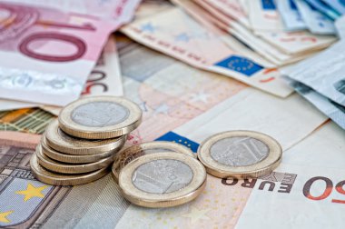 farklı euro banknot