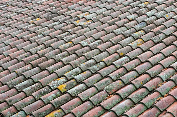 Detalhe de um telhado — Fotografia de Stock