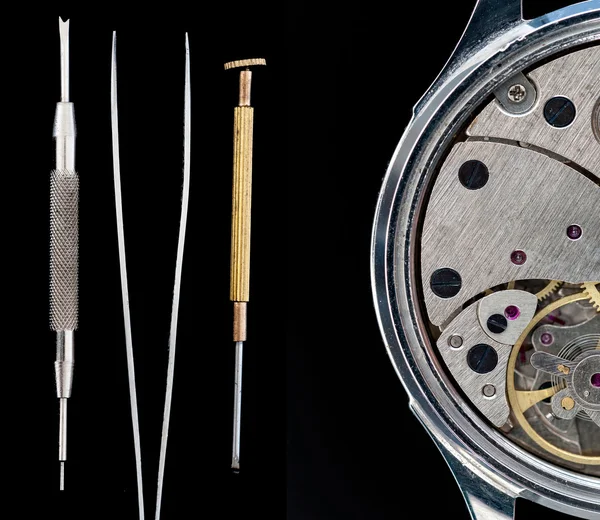 Repair of watches — Stock Photo, Image