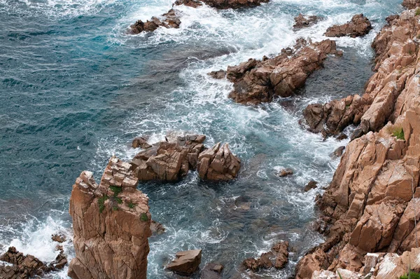 Costa brava sziklák — Stock Fotó