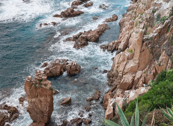 Costa brava klippor — Stockfoto