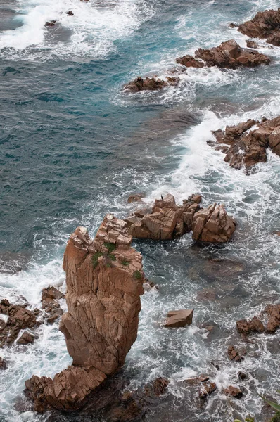 Costa brava klippor — Stockfoto