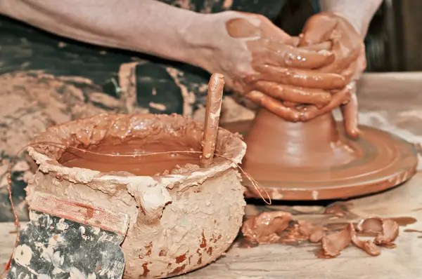 職人の陶工 — ストック写真