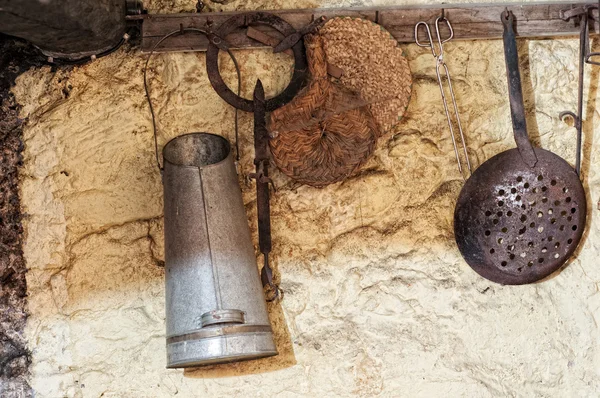 Oude keuken — Stockfoto