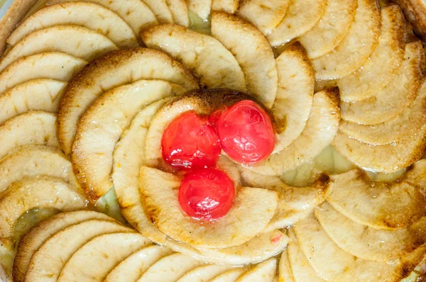 Gâteau aux pommes — Photo