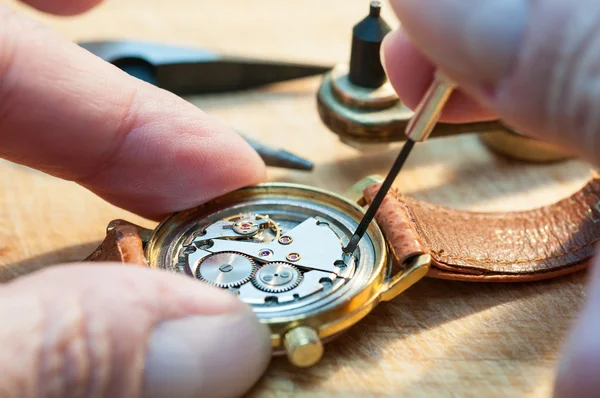 Repair of watches — Stock Photo, Image