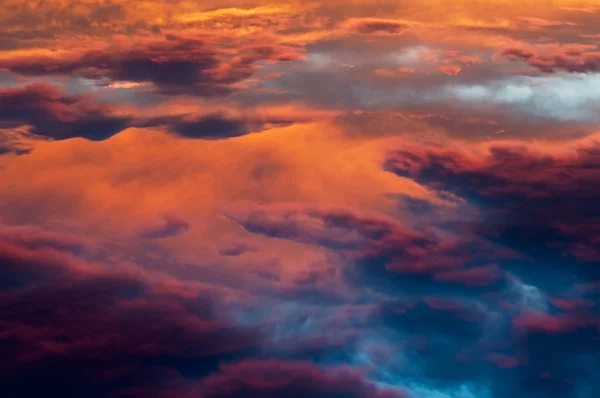 日落时分的天空 — 图库照片