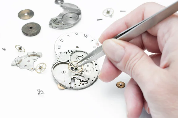 Repair of watches — Stock Photo, Image