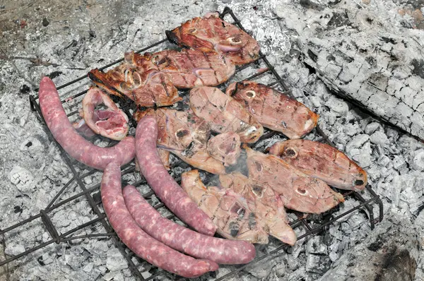 고기 바베 큐 — 스톡 사진
