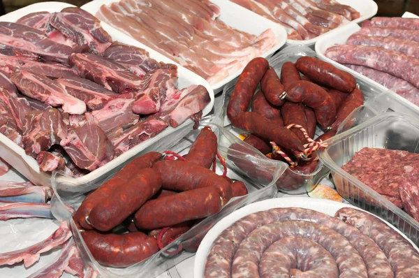 Vlees barbecue — Stockfoto
