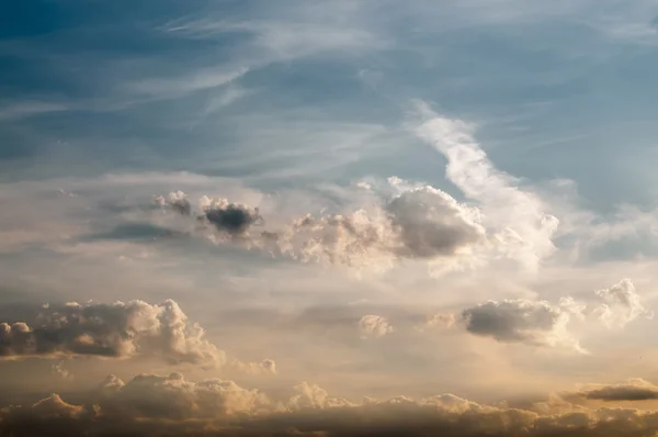 日落时分的天空 — 图库照片